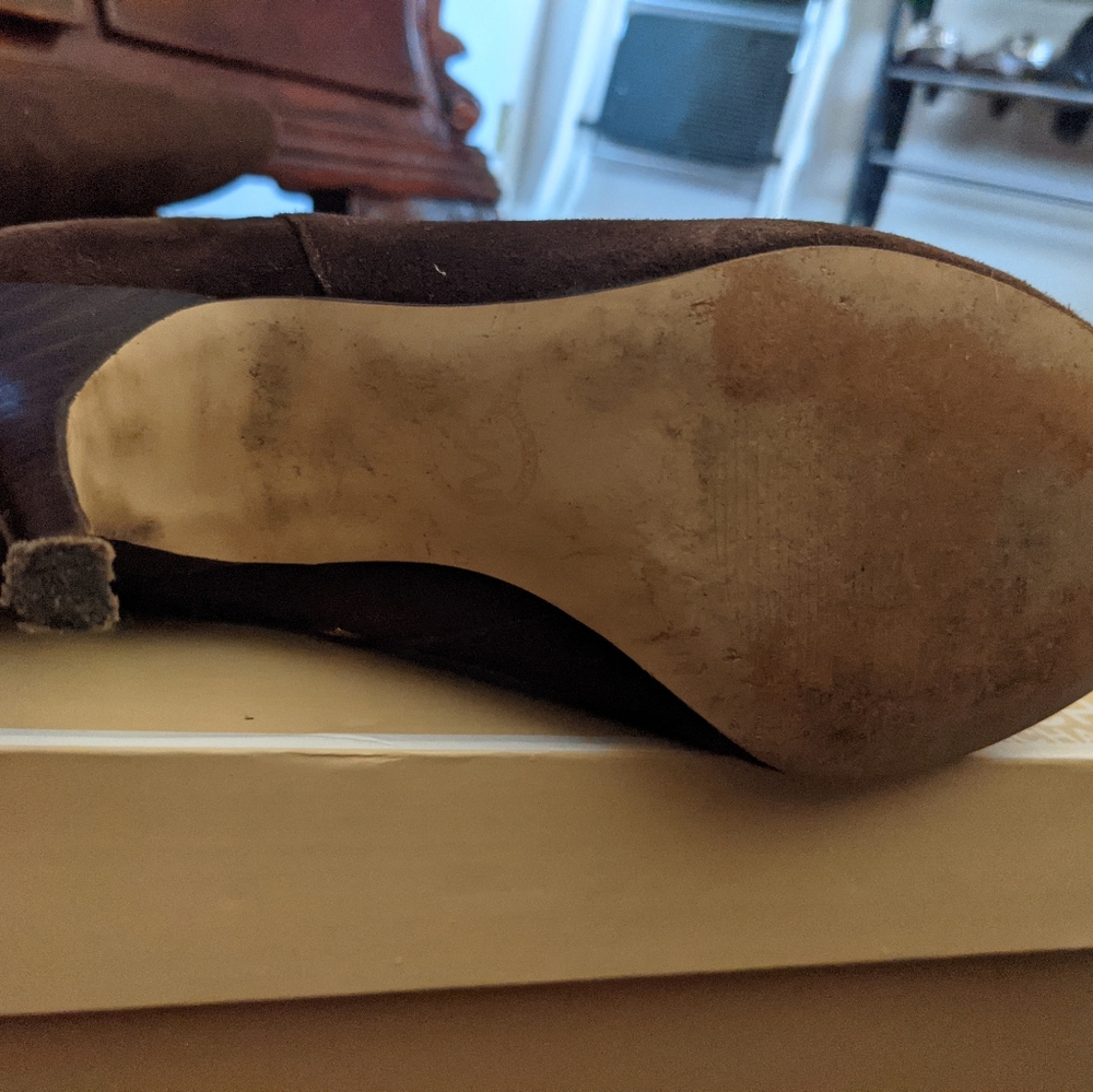 Michael Kors Brown Caroline Coffee Boots (8) - Picture 4 of 4